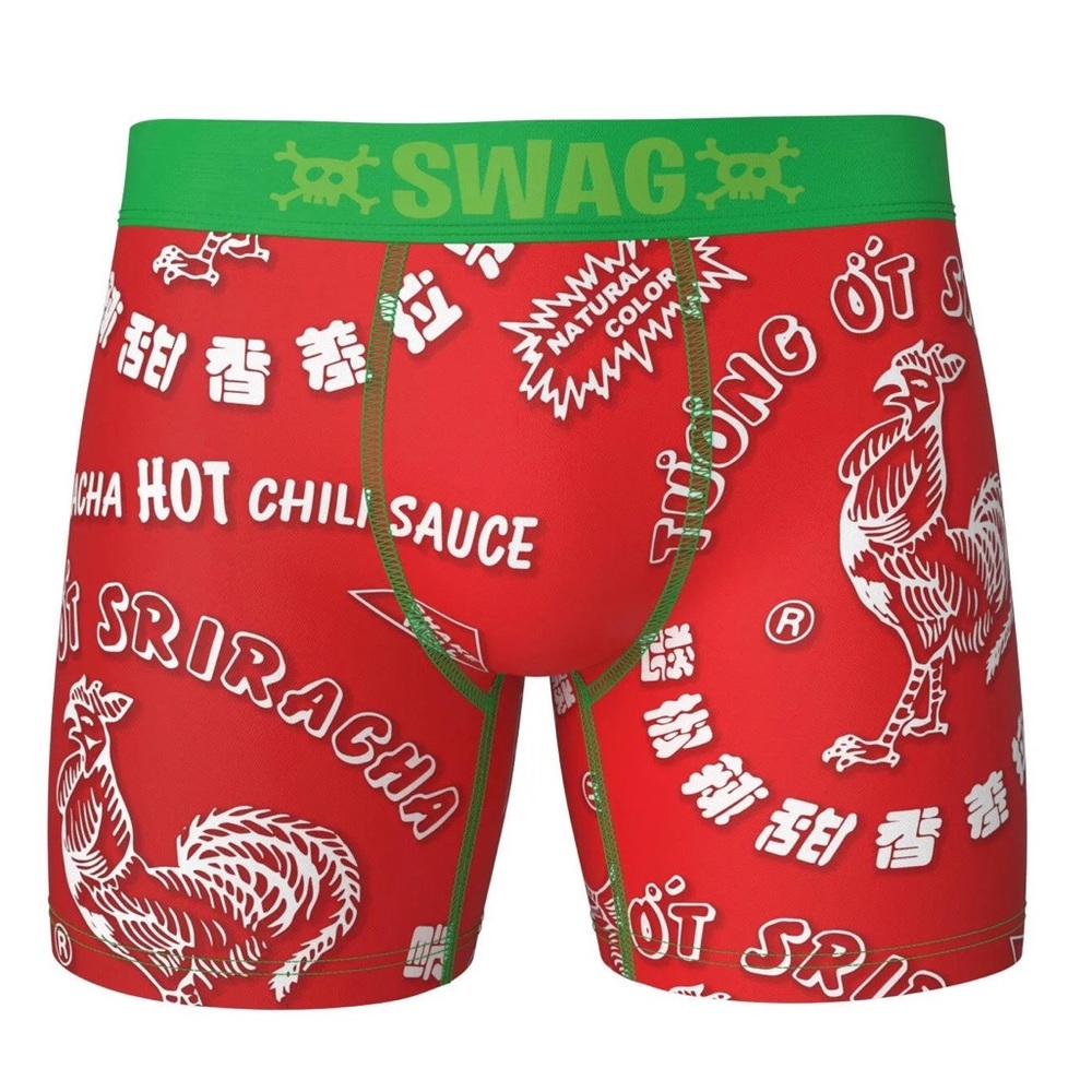 Swag Boxers Sriracha Boxers Unisex - Cute Packaging NEW